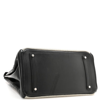 Hermes Toile Swift Birkin 35 Natural Black 4 of 15