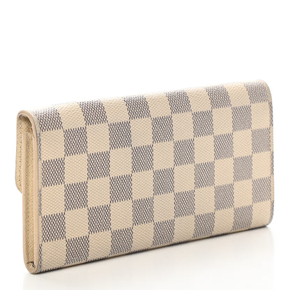 Louis Vuitton Damier Azur Emilie Wallet 3 of 7