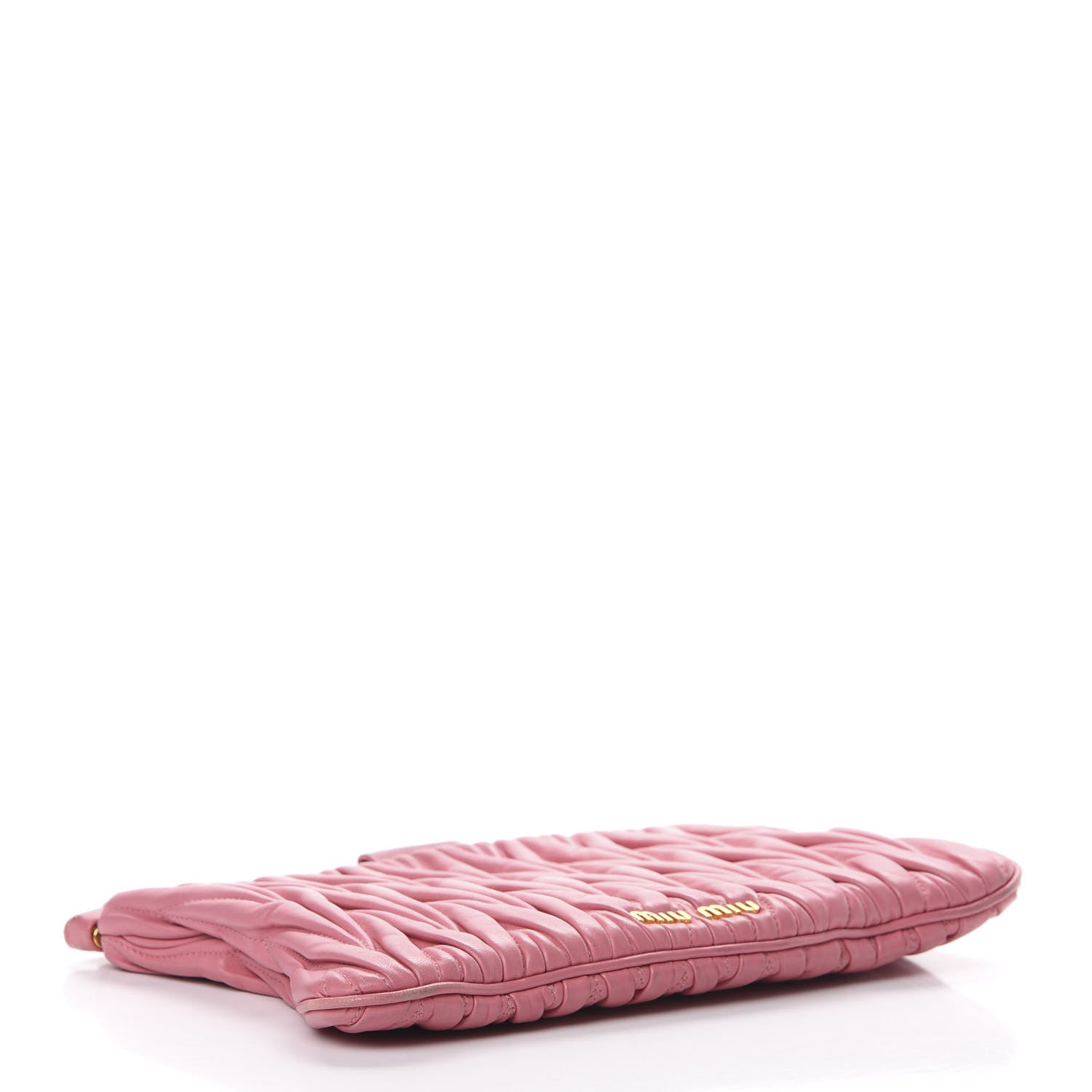 Miu Miu Nappa Matelasse Clutch 3 of 12