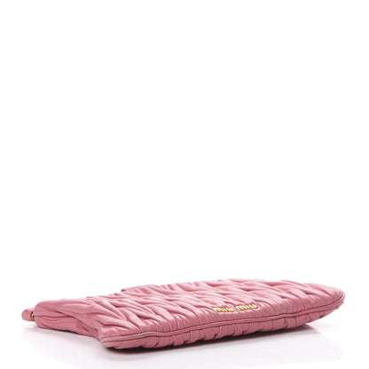 Miu Miu Nappa Matelasse Clutch 3 of 12