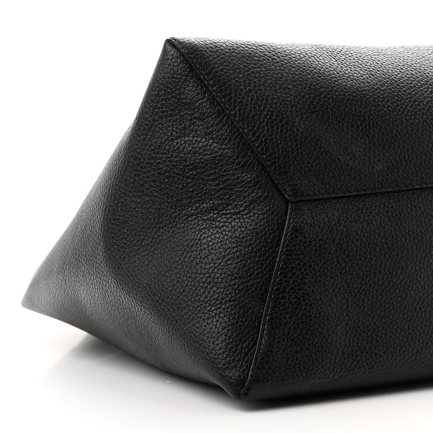 Grained Calfskin Medium The Sack Bag Black