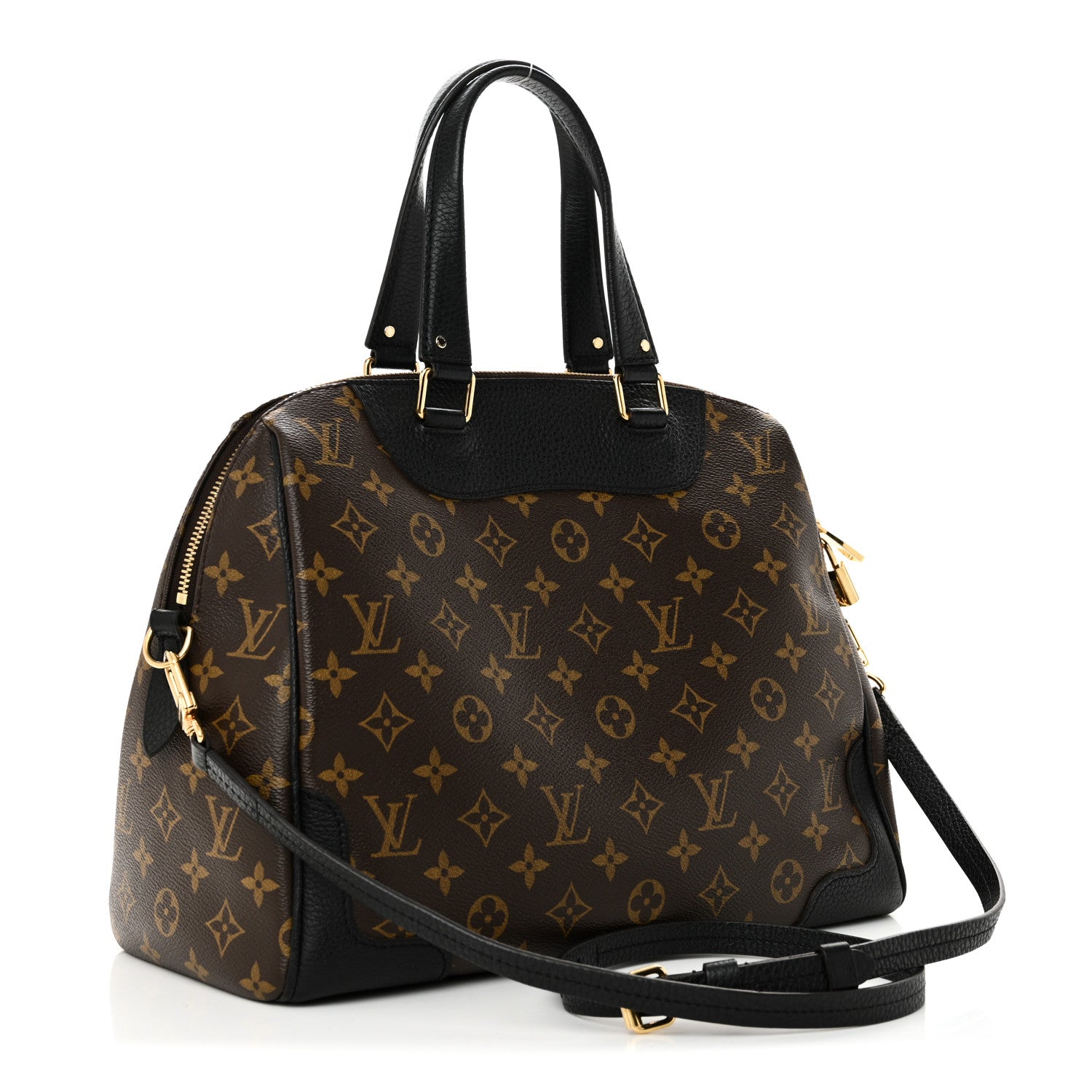 Louis Vuitton Monogram Retiro NM Black 3 of 9