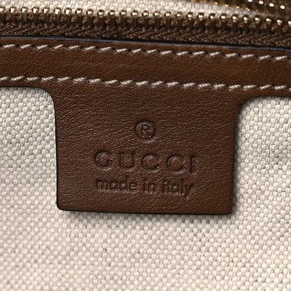 Gucci GG Supreme Monogram Calfskin Medium Nice Boston New Mystic White Beige Brown 6 of 9