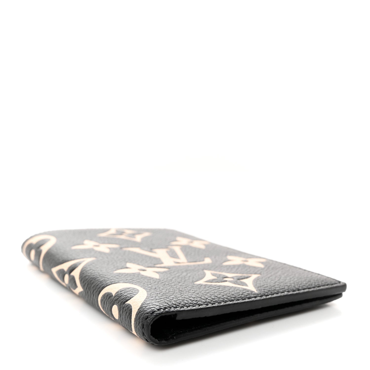 Louis Vuitton Empreinte Monogram Giant Passport Cover Black Beige 4 of 6