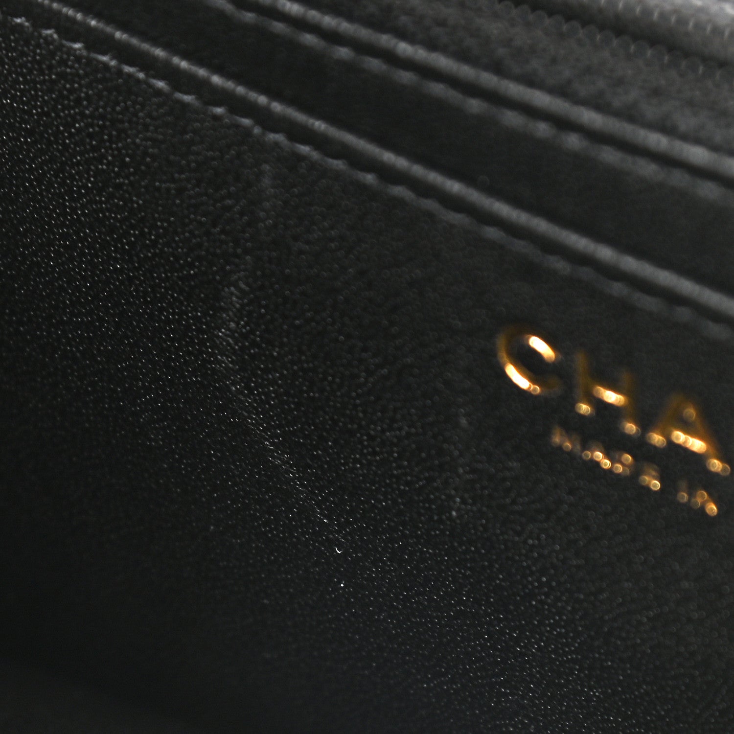 Chanel Lambskin Quilted Mini Rectangular Flap Black 8 of 10