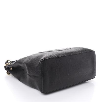 Gucci Pebbled Calfskin Large Soho Hobo Black 4 of 9