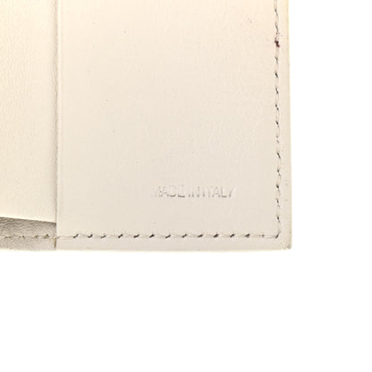 Fendi Zucchino Spalmati FF Multicolor Tri-fold Wallet White Multicolor 7 of 8