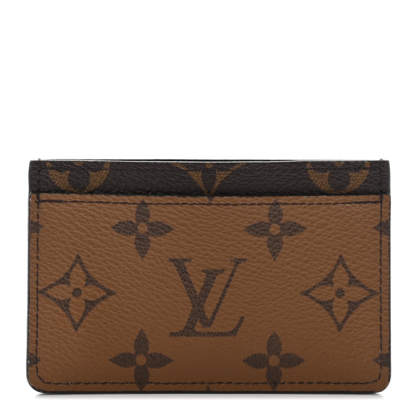 Reverse Monogram Card Holder