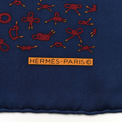 Hermes Silk Pocket Square Scarf 45 2 of 4