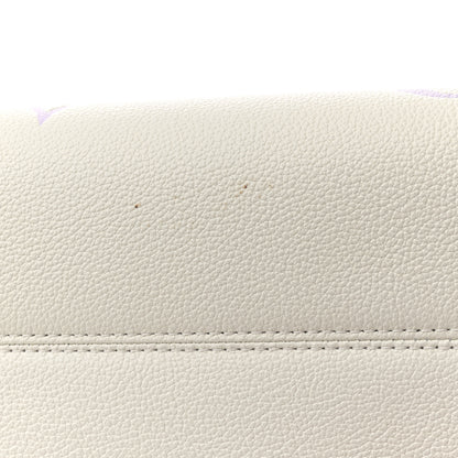 Louis Vuitton Empreinte Monogram Giant Onthego MM Latte Bubble Tea 19 of 21