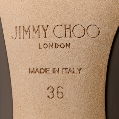 Jimmy Choo Patent Romy 85 Pumps 36 Opal Grey 7 of 8