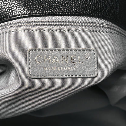 Chanel Caviar Quilted French Riviera Hobo Black 6 of 12