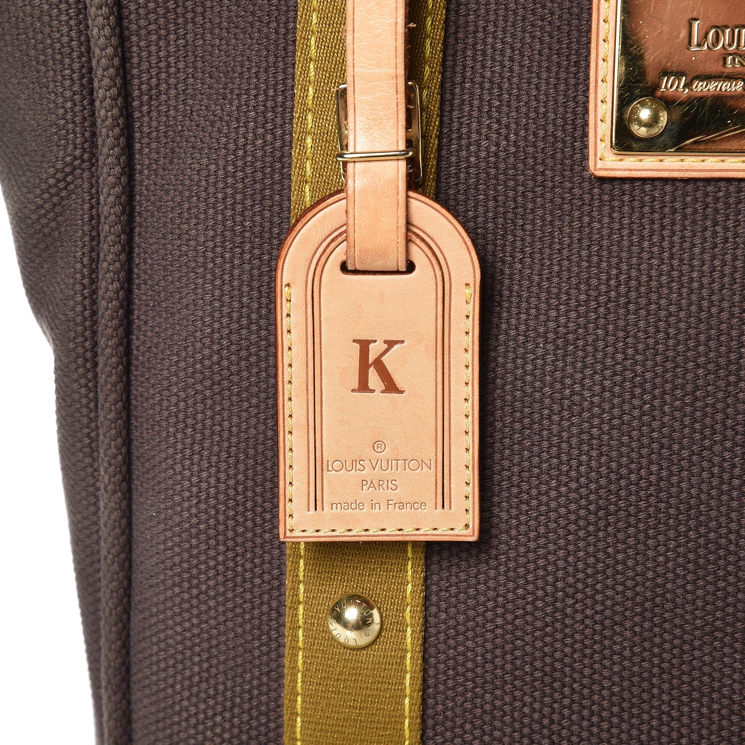 Louis Vuitton Toile Antigua Cabas MM Brown Kaki 12 of 12