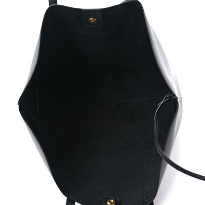 Saint Laurent Calfskin Large Shopping Tote Black 6 of 10