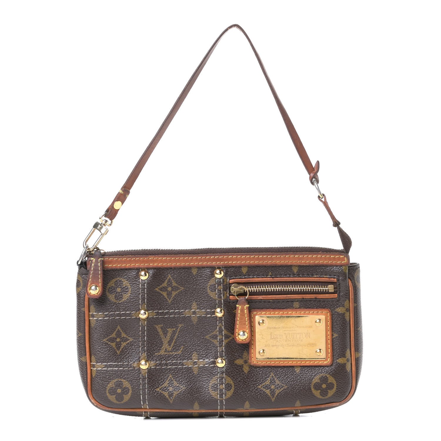 Louis Vuitton Monogram Riveting Pochette Accessories 1 of 7