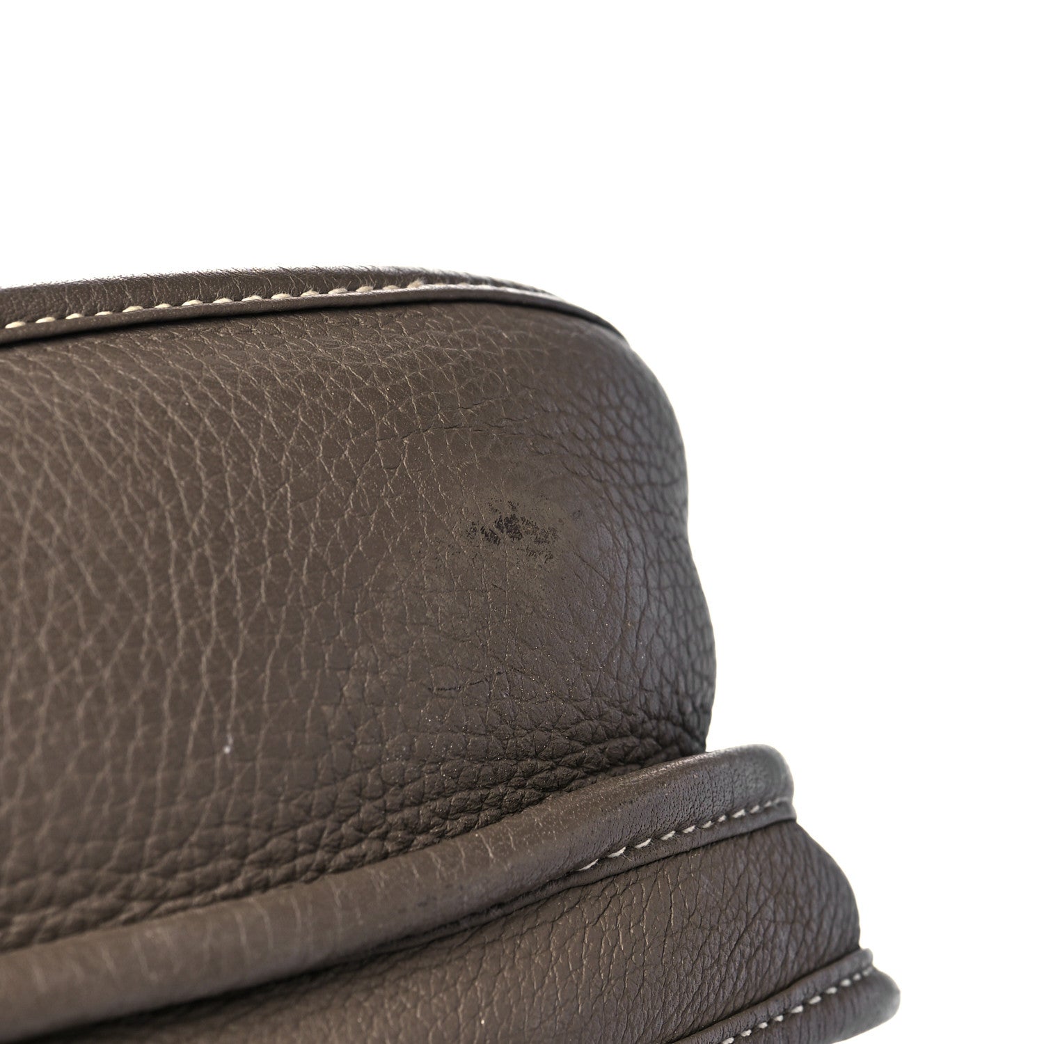 Hermes Taurillon Clemence Evelyne III PM Etoupe 20 of 23