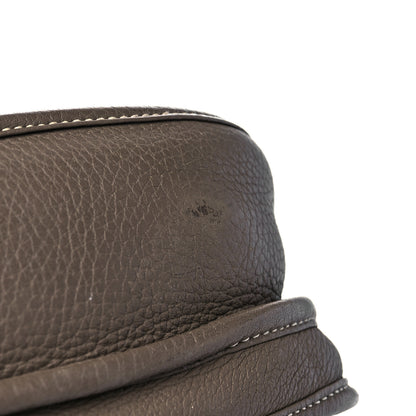 Hermes Taurillon Clemence Evelyne III PM Etoupe 20 of 23