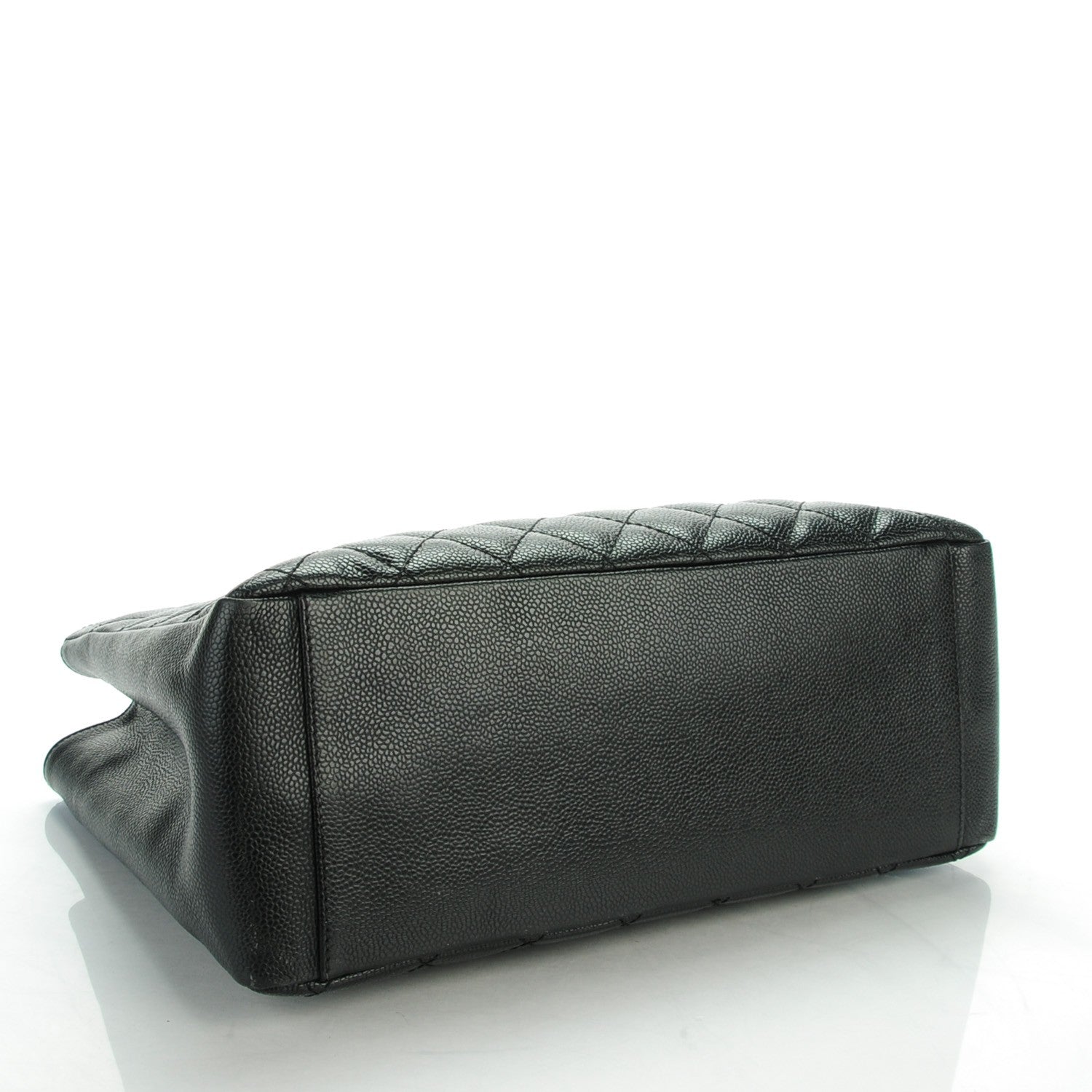 Chanel Caviar Quilted Grand Shopping Tote GST Black 4 of 7