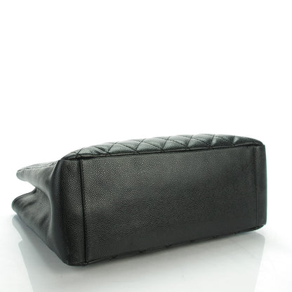 Chanel Caviar Quilted Grand Shopping Tote GST Black 4 of 7