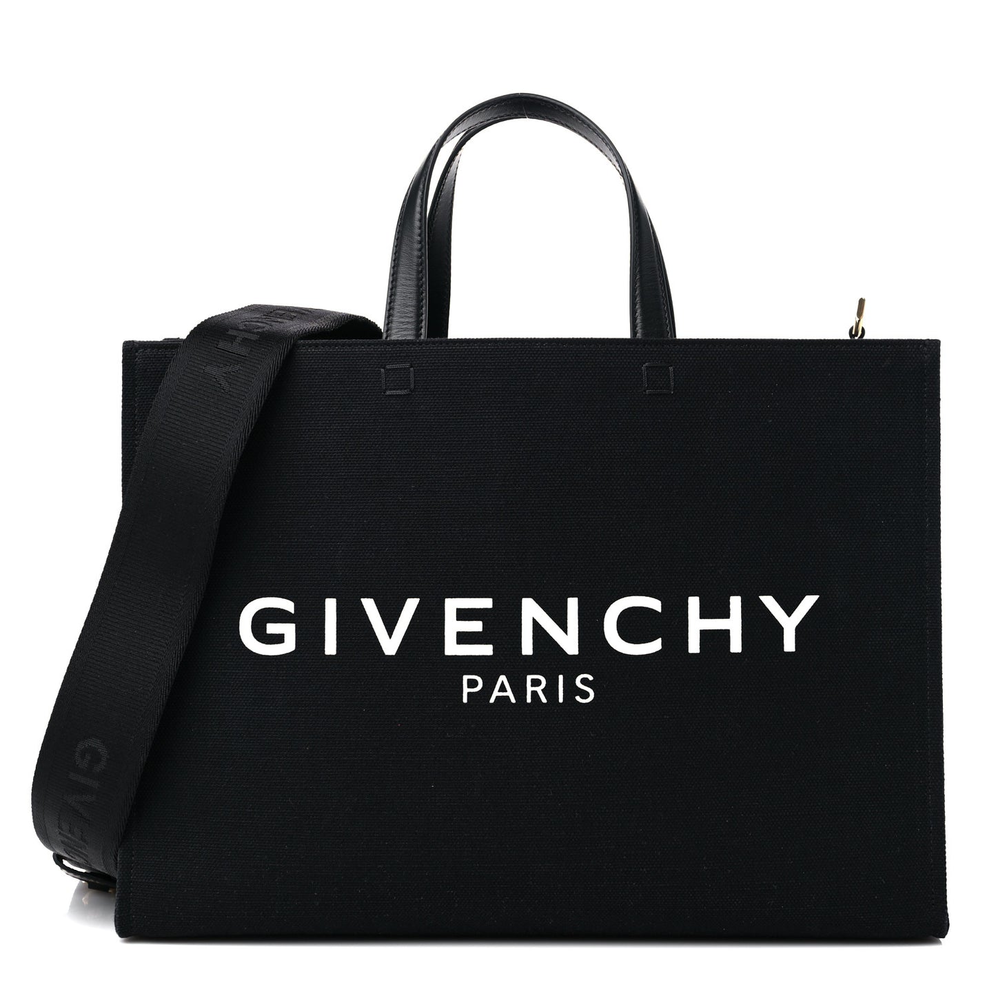 Canvas Medium G-Tote Black