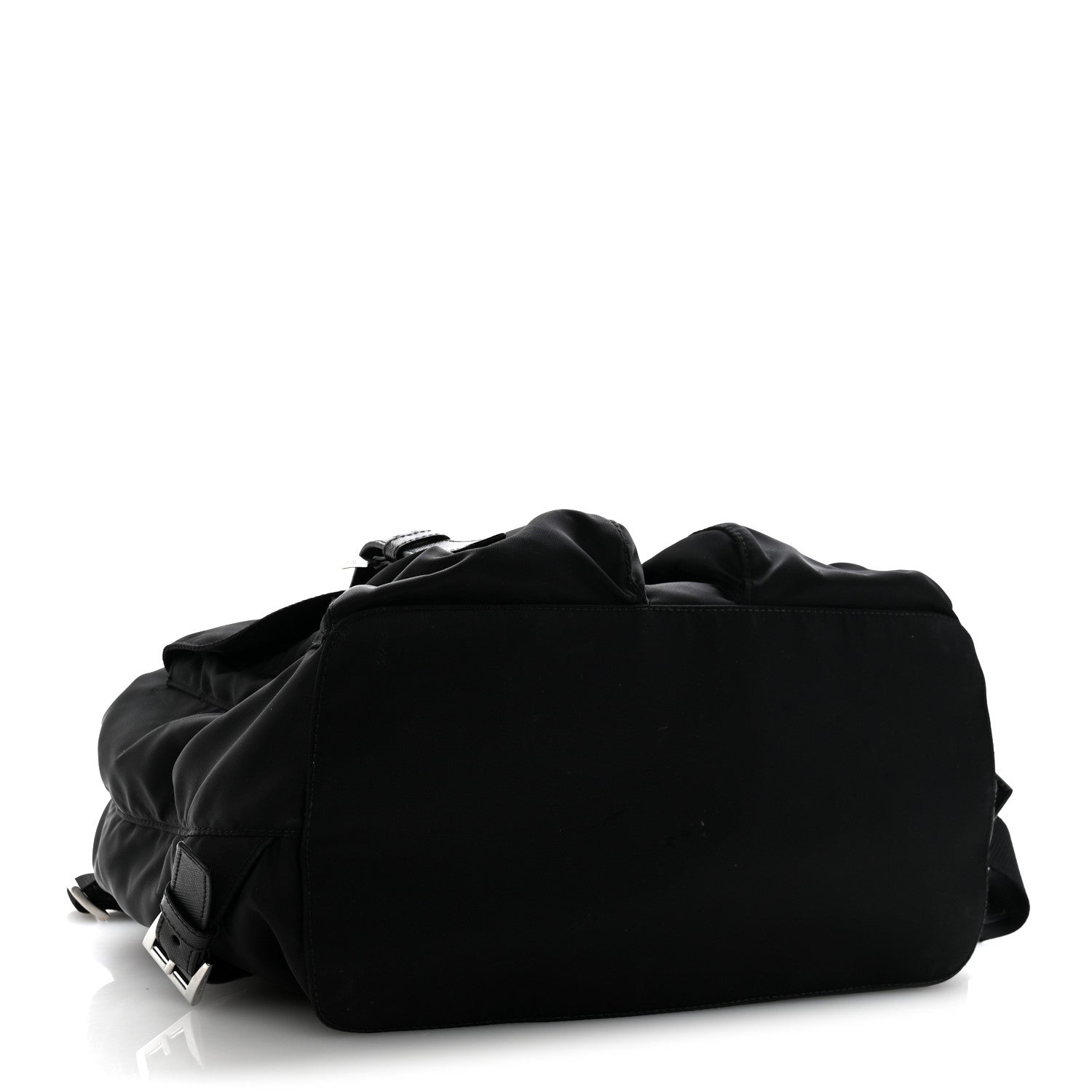 Prada Nylon Vela Medium Backpack Black 4 of 14