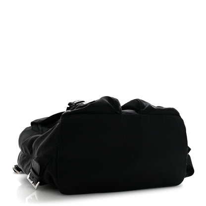 Prada Nylon Vela Medium Backpack Black 4 of 14