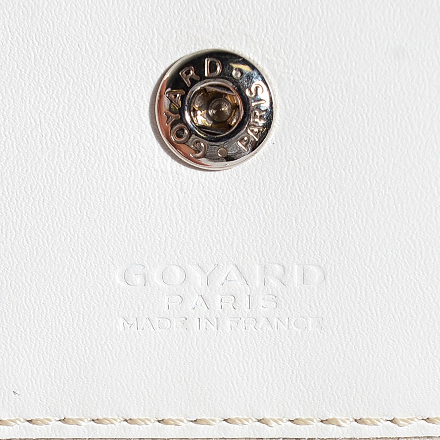 Goyardine Saint Louis PM White