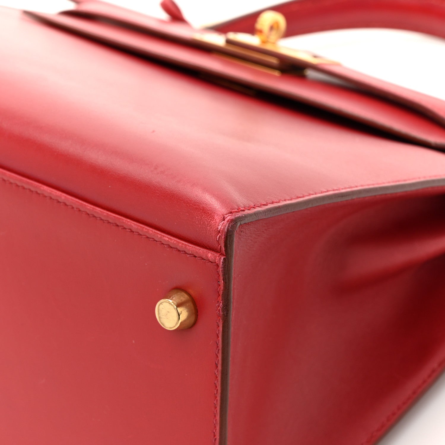 Hermes Box Kelly Sellier 28 Rouge Vif 9 of 19