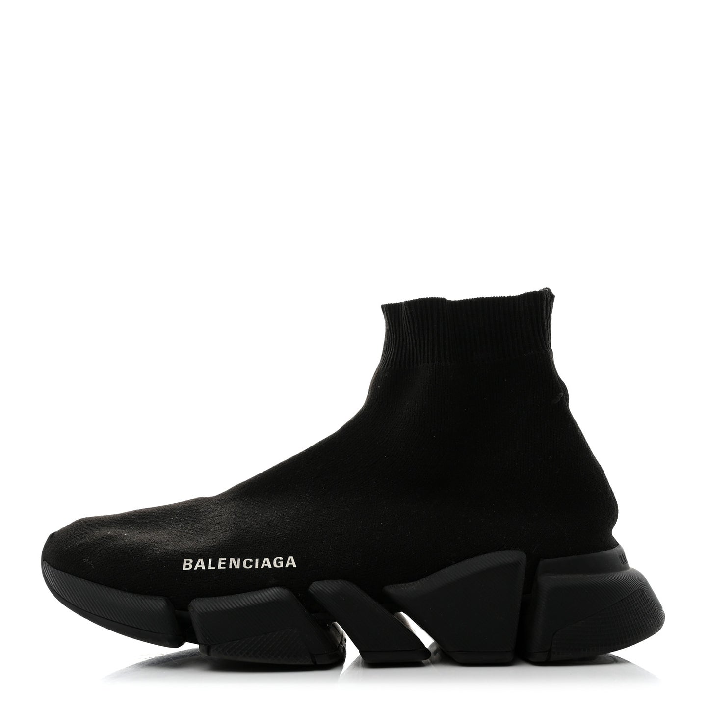 Neoprene Knit Mens Speed Sneakers 7 Black