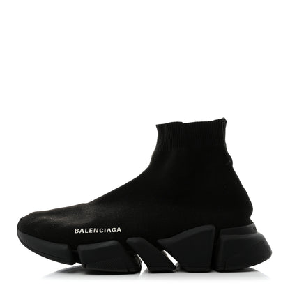 Balenciaga Neoprene Knit Mens Speed Sneakers 7 Black 1 of 8