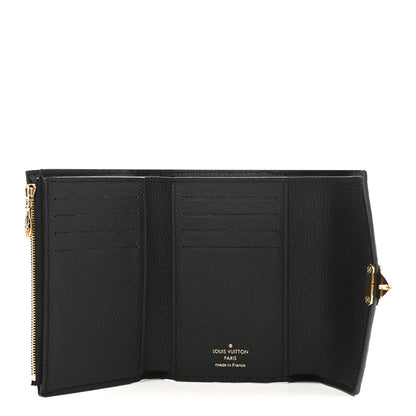 Louis Vuitton Monogram Pallas Compact Wallet NM Black 5 of 7