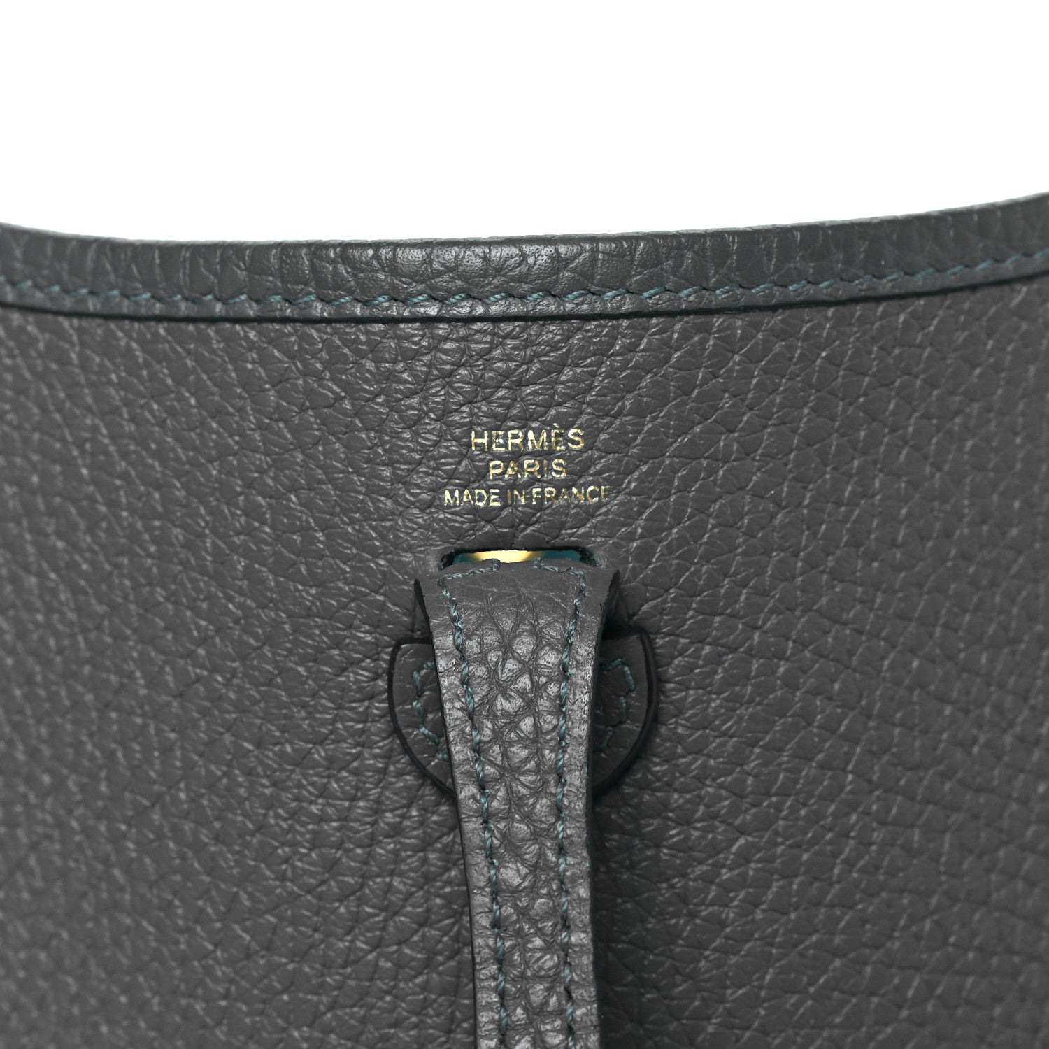 Hermes Taurillon Clemence Evelyne TPM Vert Verone 6 of 11