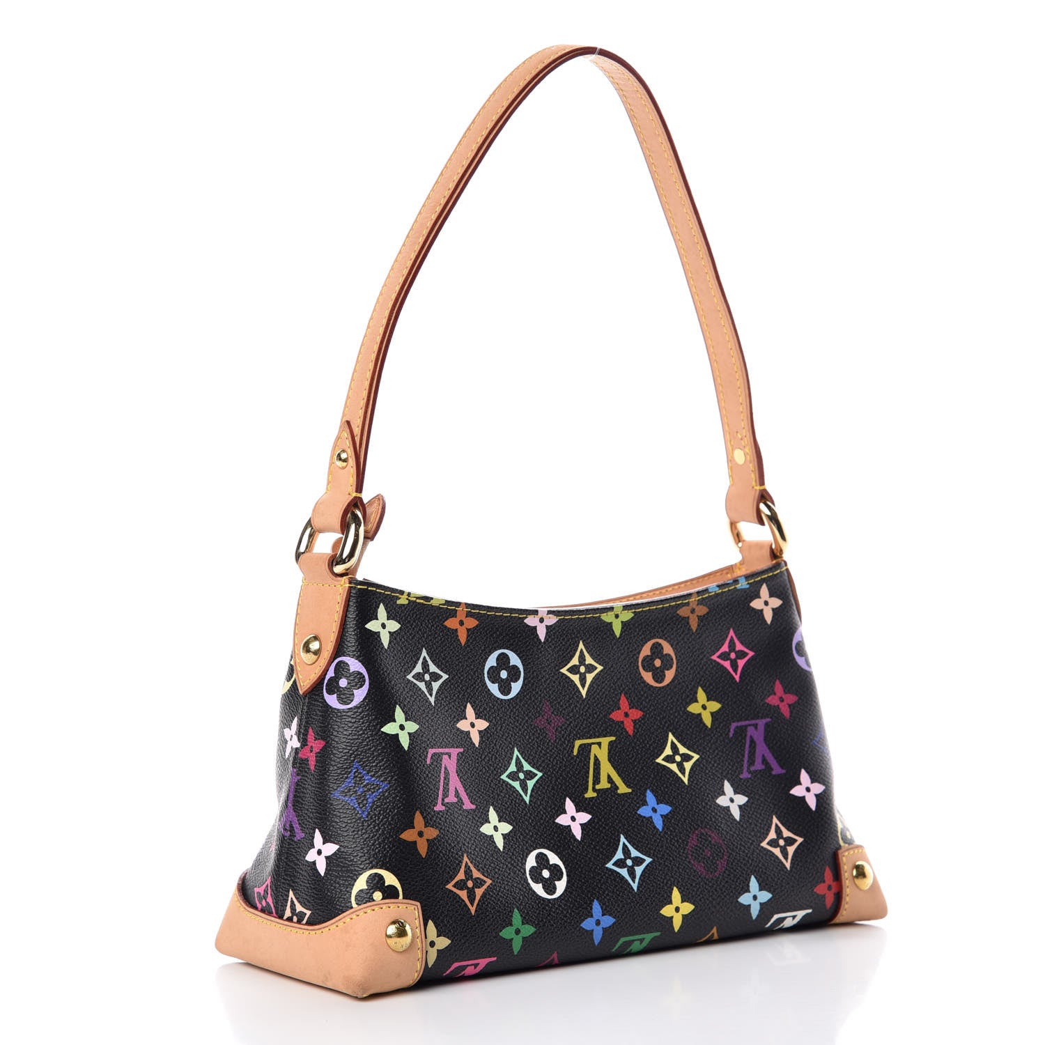 Louis Vuitton Monogram Multicolor Eliza Black 3 of 16