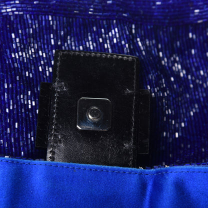 Fendi Beaded Baguette Blue 11 of 11