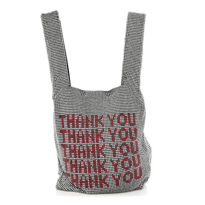 Alexander Wang Crystal Wanglock Mini Shopper Silver 1 of 9