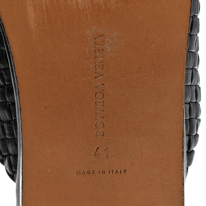 Bottega Veneta Nappa Intrecciato Slipper Mules 41 Black 6 of 8