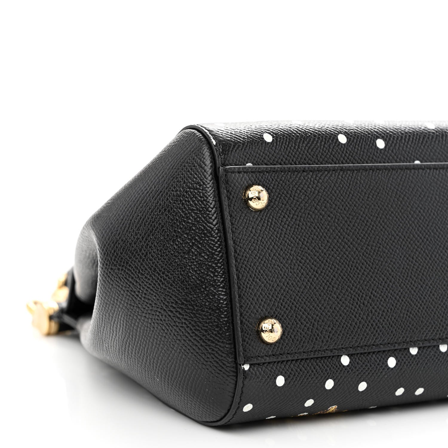 Dolce & Gabbana Dauphine Medium Miss Sicily St. Dauphine Stampata Satchel Black 8 of 11