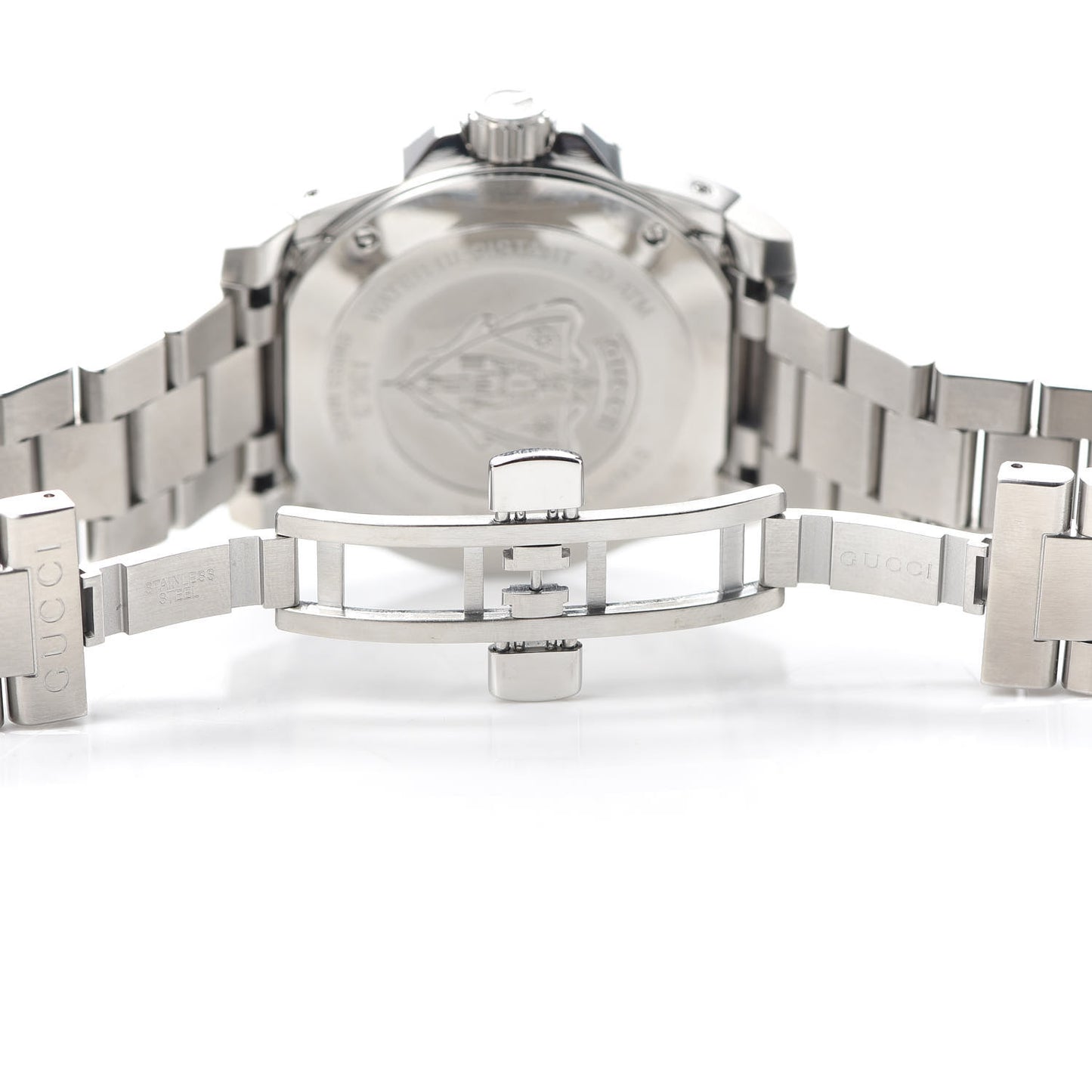 Stainless Steel 40mm Dive Quartz Watch White