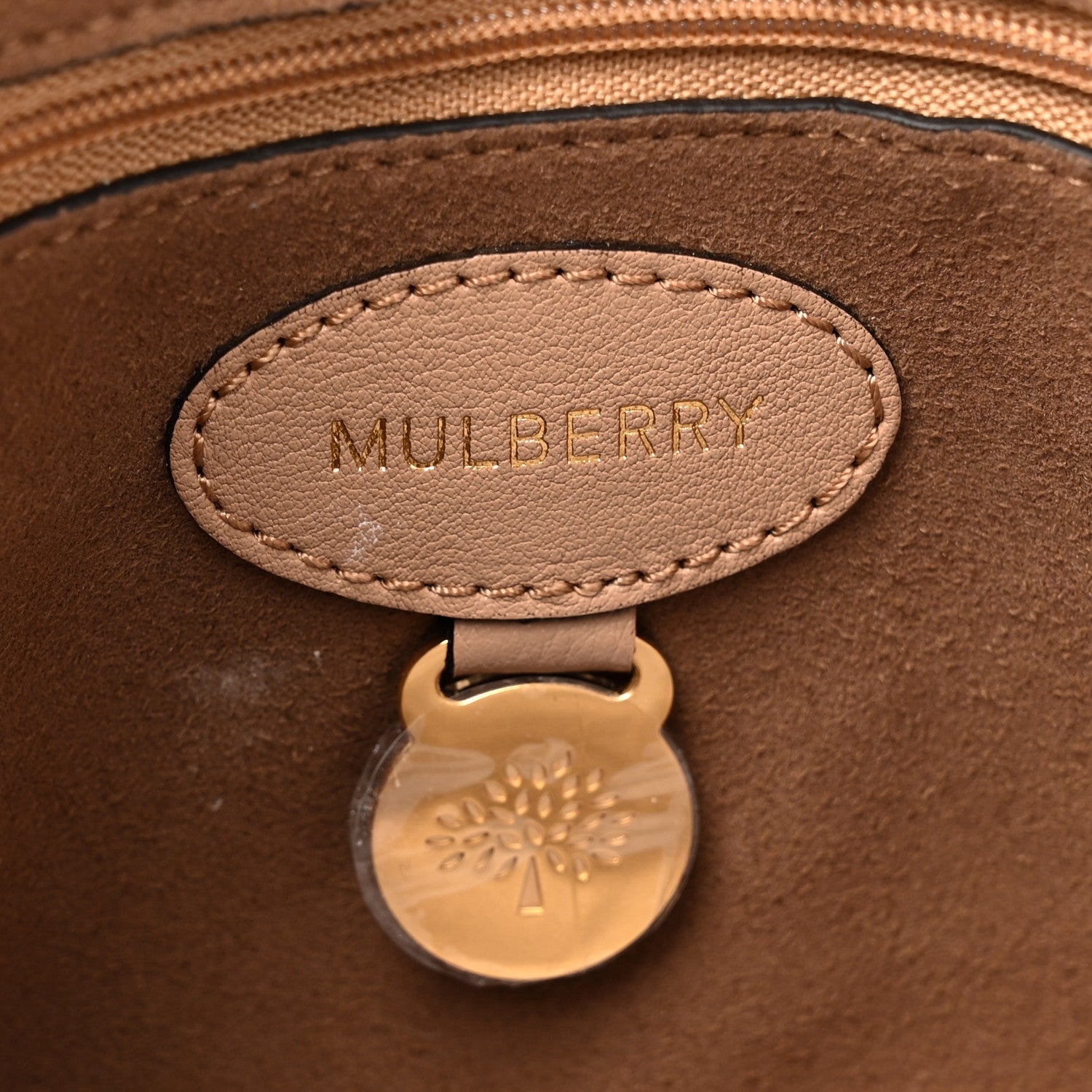 Mulberry Silky Calfskin Small Lily Flap Maple 6 of 11