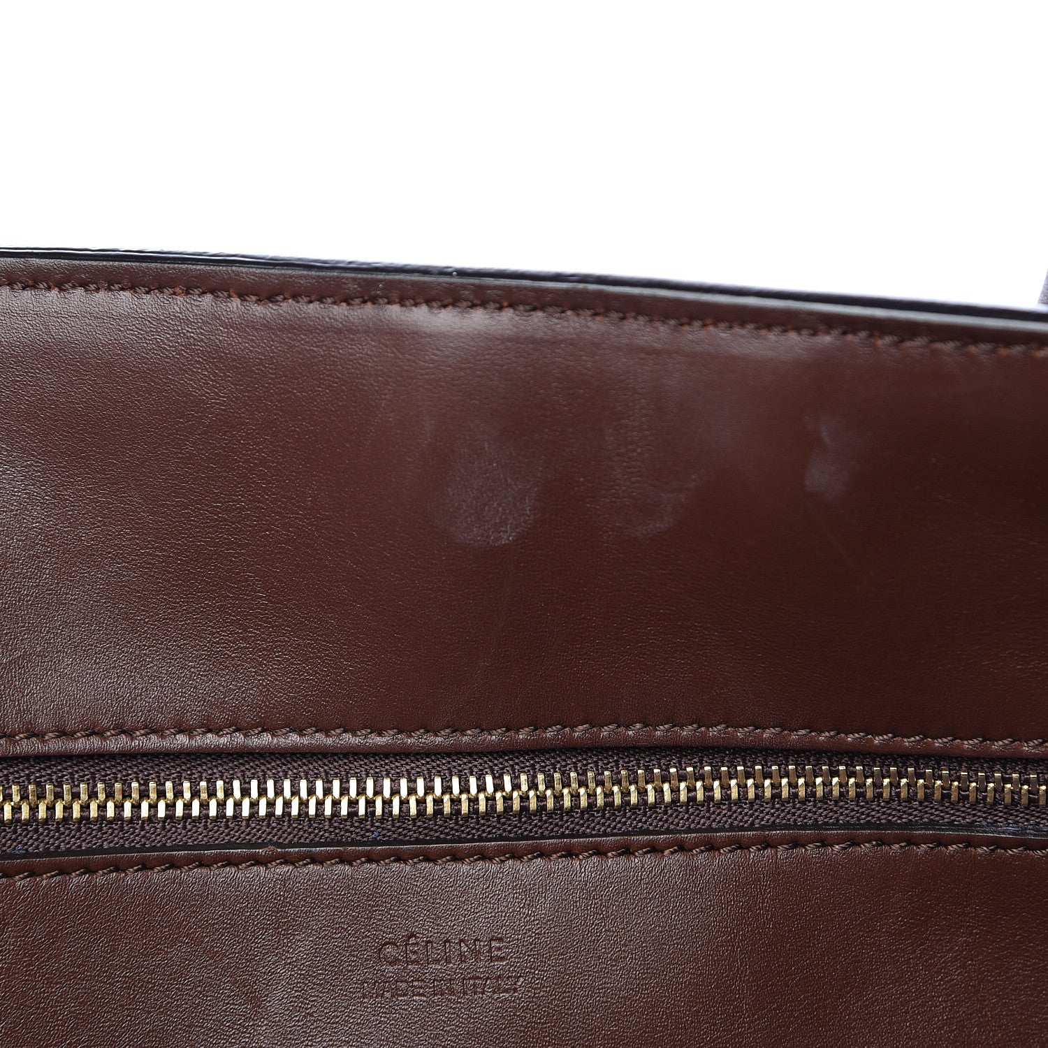 Celine Natural Calfskin Small Tie Knot Tote Acajou 8 of 19