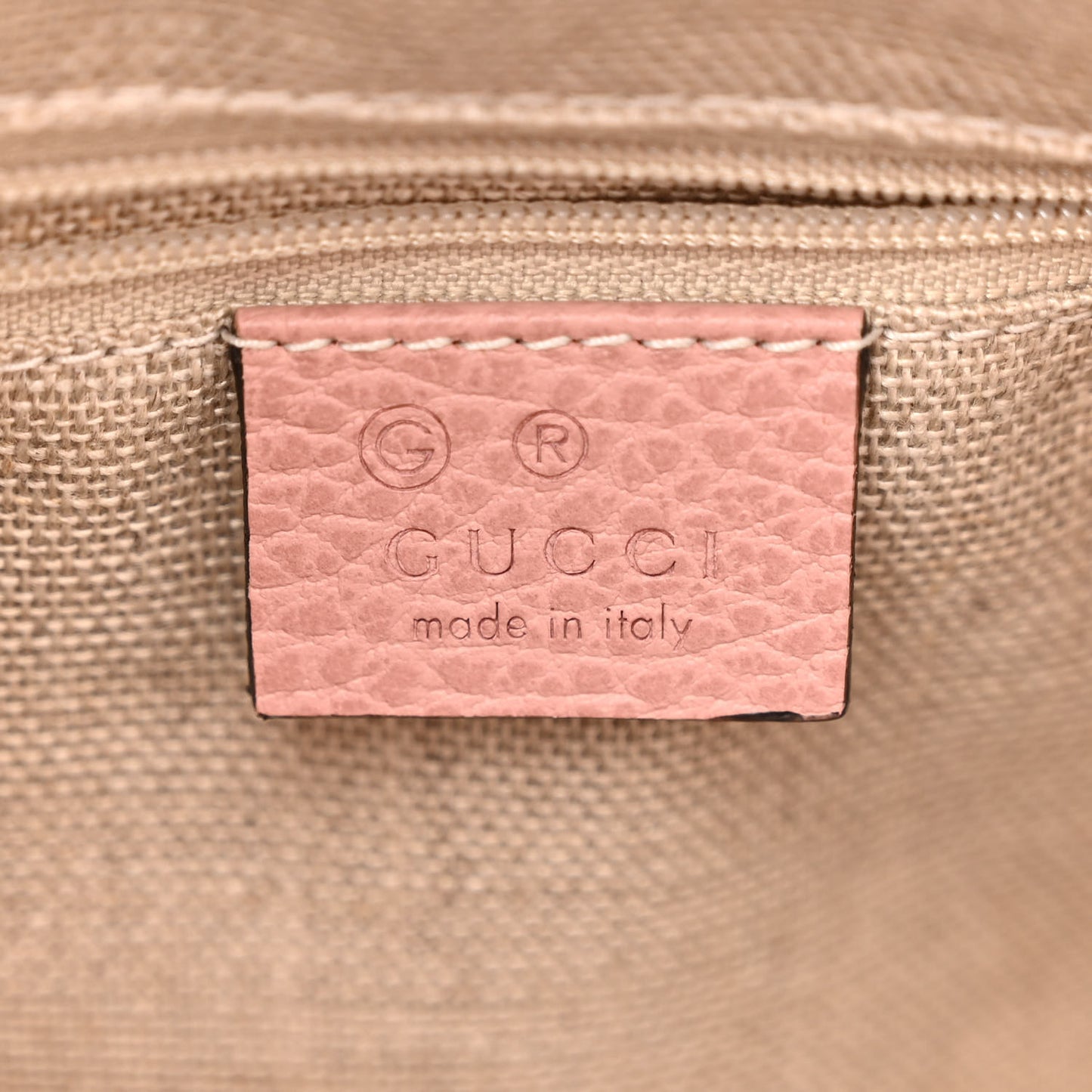Soft GG Monogram Large Margaux Hobo Beige Soft Pink