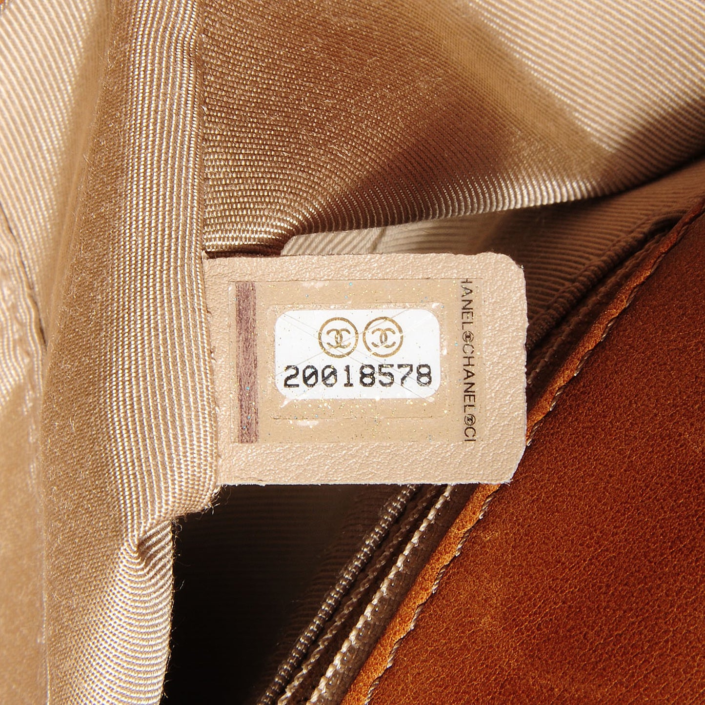 Washed Calfskin New Medium Boy Flap Light Brown