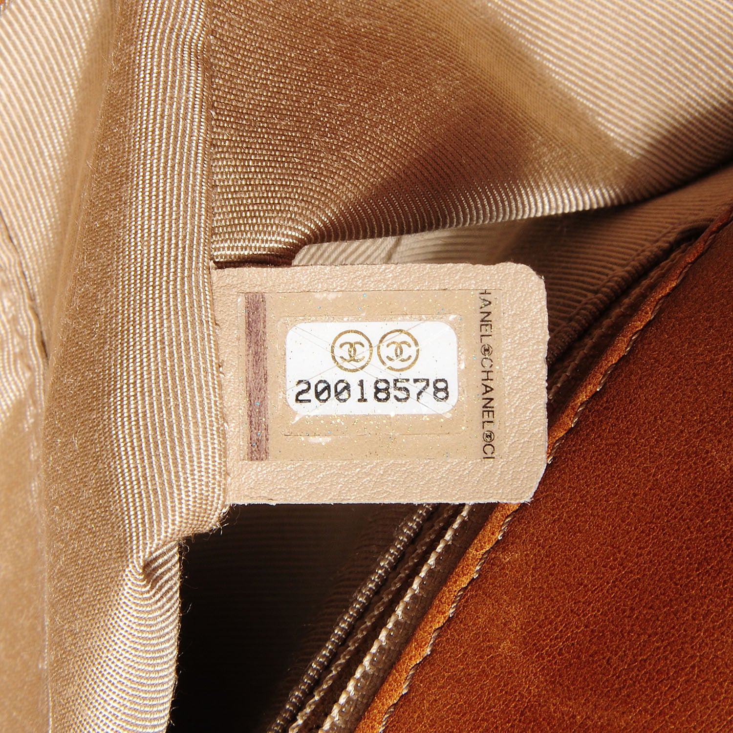 Chanel Washed Calfskin New Medium Boy Flap Light Brown 8 of 9
