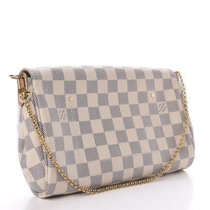 Louis Vuitton Damier Azur Favorite MM 3 of 11