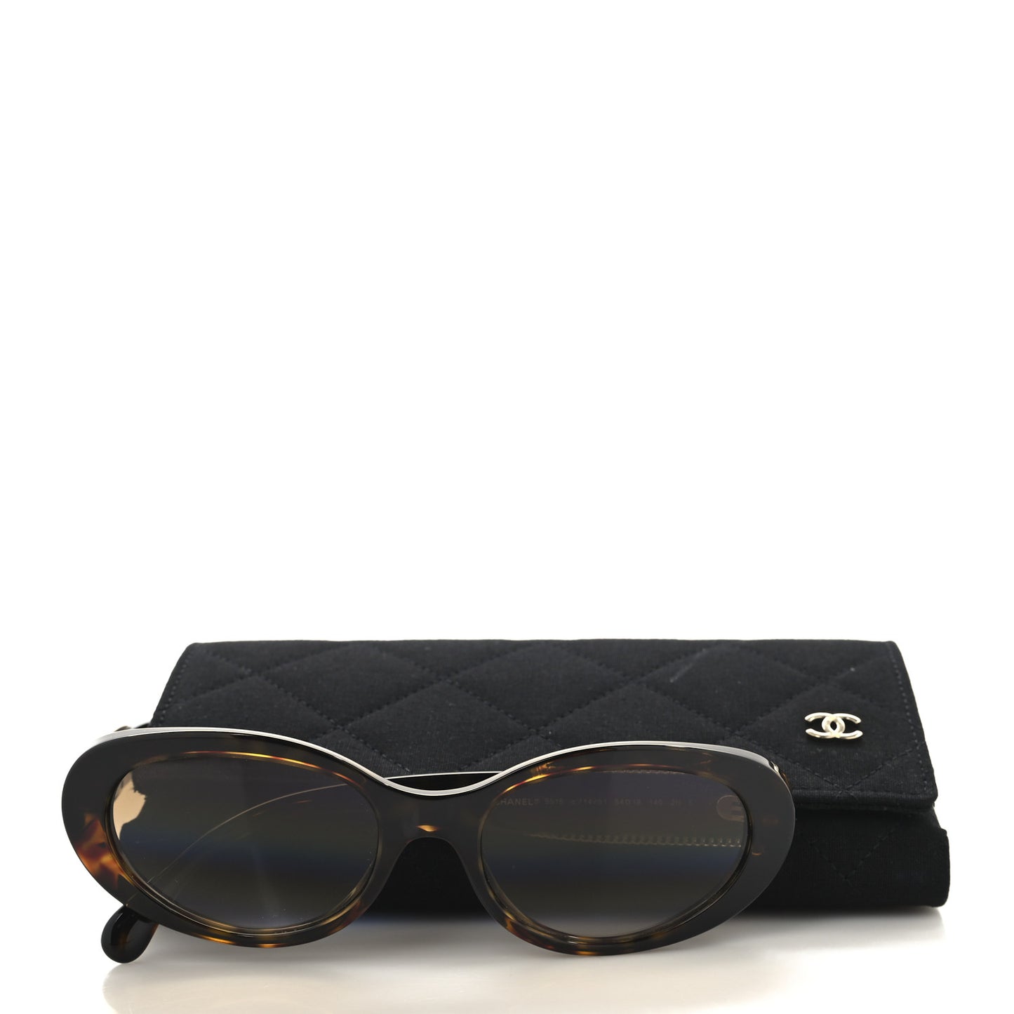 Acetate Oval Sunglasses 5515 Tortoise