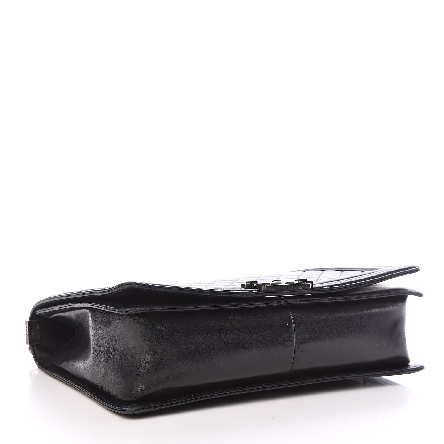 Chanel Lambskin Quilted Large Boy Flap Black 4 of 11