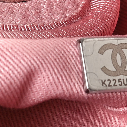 Chanel Mixed Fibers Small Deauville Tote Pink 7 of 10