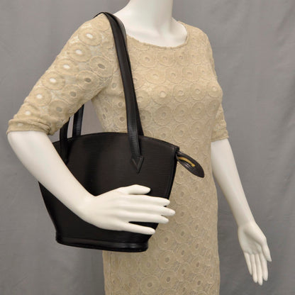 Louis Vuitton Epi Saint Jacques PM Long Straps Black 2 of 9