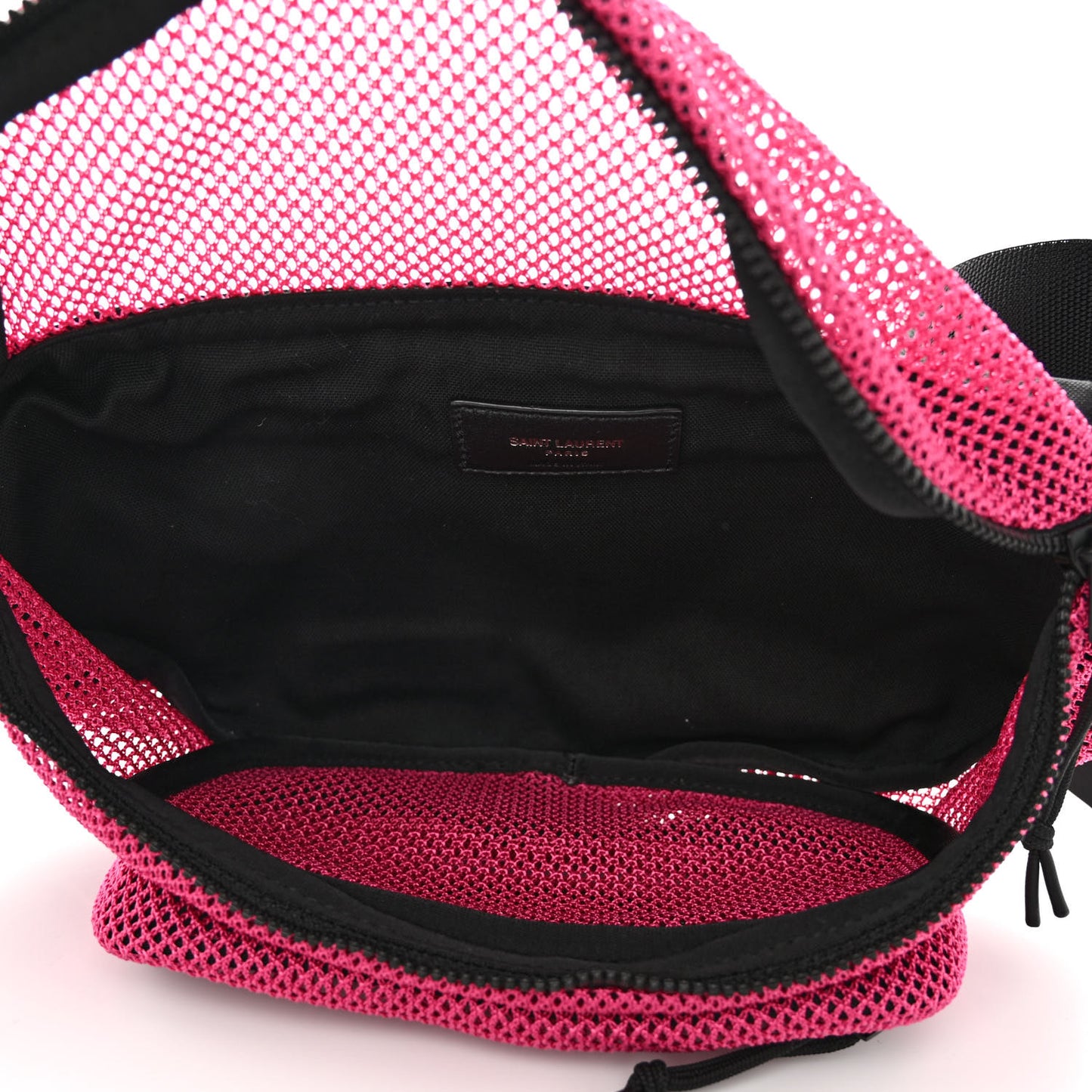 Nylon Mesh SLP Belt Bag Fuchsia