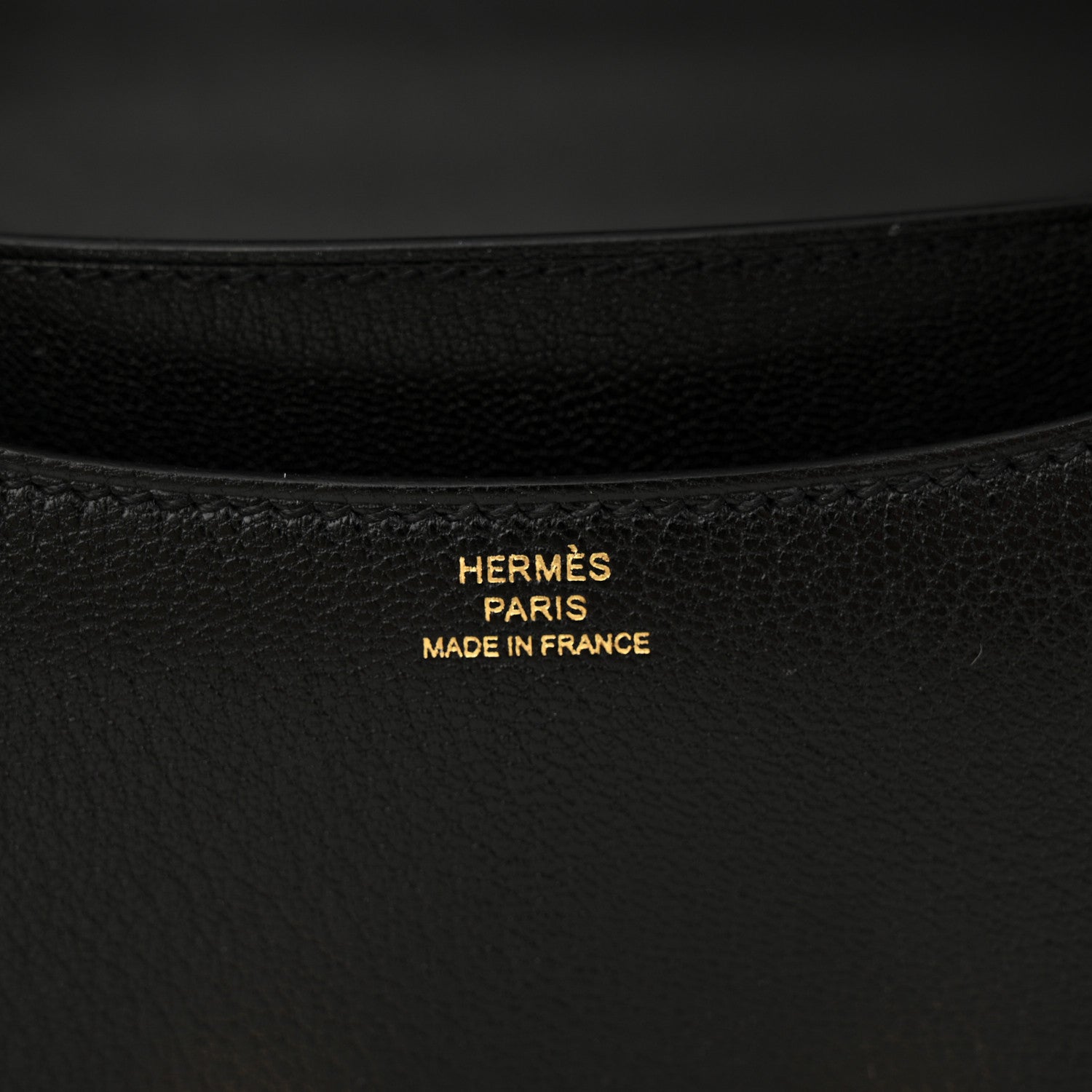 Hermes Chevre Mysore Constance 18 Black 7 of 12